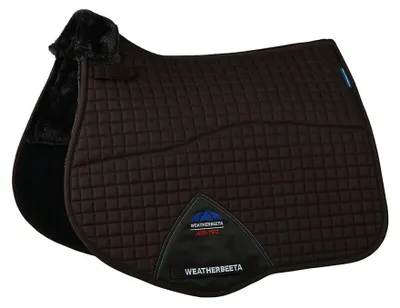 Produktbild von Weatherbeeta Prime Air-Tec Comfy Fleece All Purpose Saddle Pad, Farbe:Brown, Größe:S