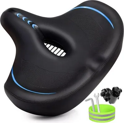 Produktbild von Famanu Fahrradsattel Ergonomisch - Extra groß und bequem
