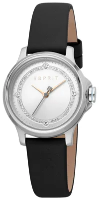 Produktbild von Esprit ES1L144L0025 Bent Silver D. Blue Uhr Damenuhr Edelstahl blau