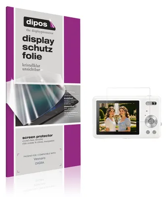 Produktbild von 4x Schutzfolie für Vexnaro DIGRA klar Displayschutzfolie Folie Display Schutz dipos