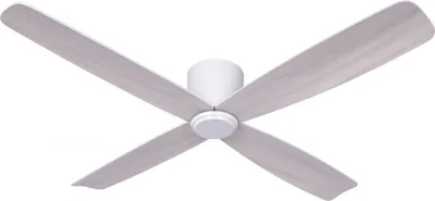 Obrázek produktu pro Energeticky úsporný stropní ventilátor s dálkovým ovládáním Fraser White 132 cm