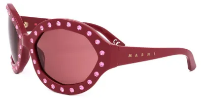 Produktbild von Marni Sonnenbrille NAICA MINE BORDEAUX S7K 63 22