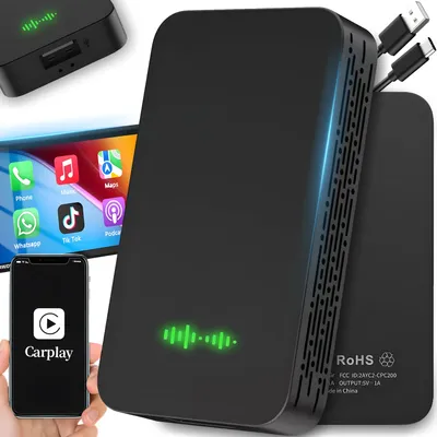 Produktbild von Wireless Adapter für Autos mit eingebautem Android Auto Carplay Retoo