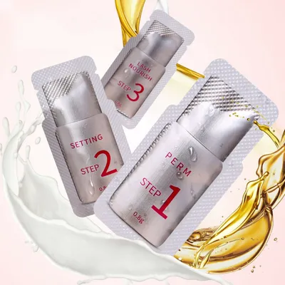 Produktbild von Wimpernlifting Dauerwelle Cleanser Perm Set Fixiermittel Lash Lift von Iconsign, Varianten:3x Step 1 Perm