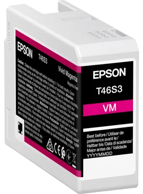 Produktbild von Epson Tintenpatrone viv. magenta T 46S30N 25 ml Ultrachr. Pro 10