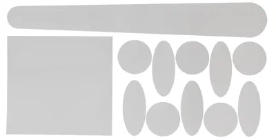 Produktbild von Contec Kettenstreben-/Rahmen Enschutz Set Transparent