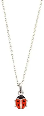 Produktbild von Scout Kinder Halskette Kette Silber Marienkäfer Girls Mädchen 261070200