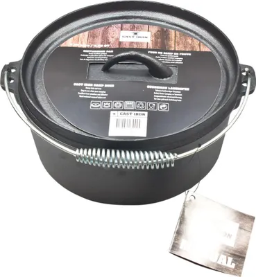 Produktbild von Hit Dutch Oven Gusseisen 4 ltr. Ø25 cm mit Deckel