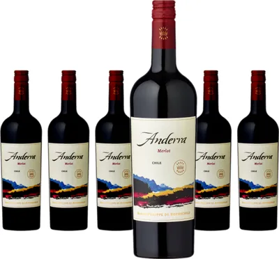 Produktbild von 6 x Anderra Merlot