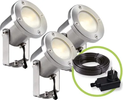 Image de Garden Lights Catalpa - Spot 12 V - 3 Pcs