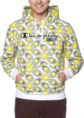 Zdjęcie produktu dla Champion Bluzy X Smiley, 218222WL001WHT, Rozmiar: 178