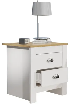 Immagine prodotto di Mobile notturno | Tavolino | Comodino | Dimensioni ca. H. 48 x W. 45 x D. 40 cm - Balusa