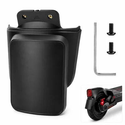 Produktbild von Kennzeichenhalter kompatibel mit Ninebot MAX G3, E-Scooter Zubehör Hinterradschutzblech, Nummernschildhalter zur sicheren Montage