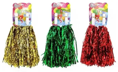 Productafbeelding van Pompons voor cheerleaders, 2 stuks - ADAR