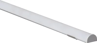 Produktbild von Aluminiumprofil Aufbau Flexibel 1m für LED Streifen bis 12 mm Milchweiße Klemme