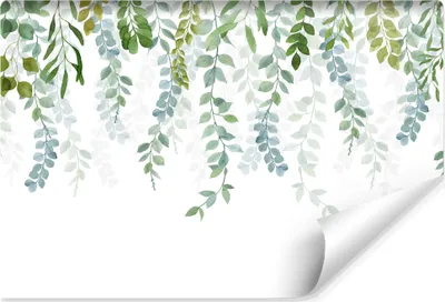 Produktbild von Muralo Selbstklebende Fototapete grüne BLÄTTER Natur Für Wohnzimmer Büro Br. 254cm x Hö. 184cm