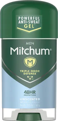 Zdjęcie produktu dla Mitchum - Bezzapachowy Antyperspirant dla Mężczyzn w Żelu 96g - Men Unscented 48h