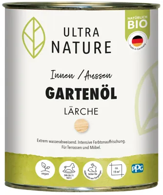 Produktbild von Ultra Nature Garten Öl Lärche 0,75 l - 682357
