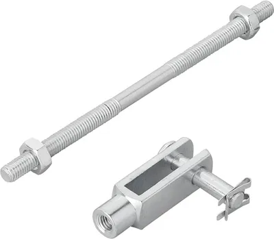 Produktbild von Bremsstange Kurzgestänge für Anhänger 160mm mit Gabelkopf M8