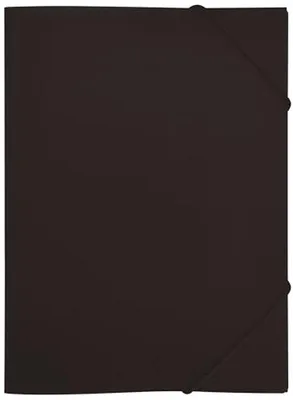 Produktbild von Dokumentenmap A4 schwarz elastisch 100% Recyclingpolypropylen