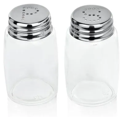 Produktbild von 24x Salz-/ Pfefferstreuer Set aus Glas 7 cm