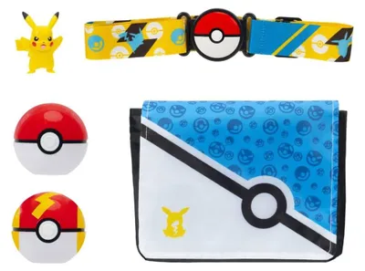 Produktbild von Pokémon Clip 'n' Go Patronengurt-Set Pikachu