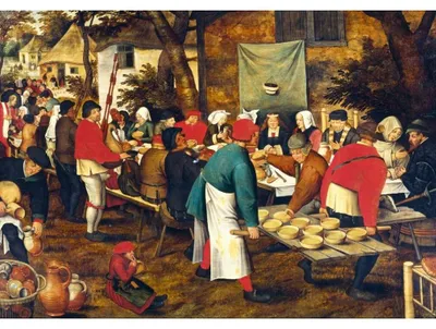 Obrázok produktu pre BLUEBIRD Puzzle Country Svadobná hostina 1000 dielov