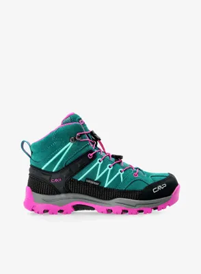 Zdjęcie produktu dla Buty dla dziewczynek CMP Kids Rigel Mid WP - lake/pink fluo