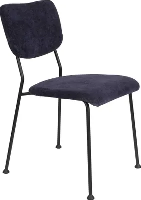 Produktbild von 2er Set Zuiver Benson Esszimmerstuhl Stahl/Polyester