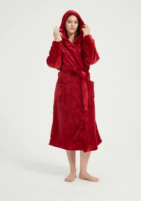 Produktbild von Uni Damen Bademantel Herren Paulo L/Xl Rot