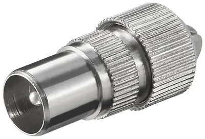 Immagine prodotto di goobay Koaxial Stecker 9,5 mm Metall (Bulk)