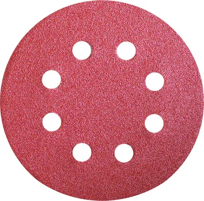 Immagine prodotto di 10x fogli abrasivi per levigatrice Ø 125 mm 8-fori grana 40