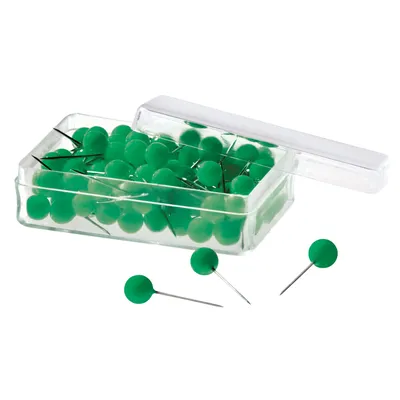 Produktbild von Pinnadel Typ 9012 grün 100St