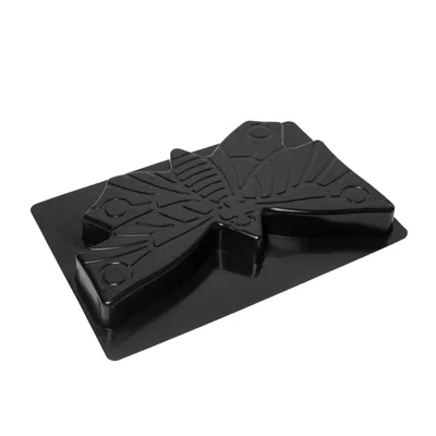 Produktbild von Betonform für Gartenfliesen – Schmetterlingsmuster – 44 × 30 × 4,3 cm – Wiederverwendbare Kunststoff-Gussform – für Gartenwege, Terrassen und Einfahrten – Geeignet für Beton und Gips [11534F]