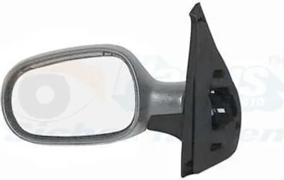 Produktbild von VAN WEZEL 4341818 Außenspiegel Seitenspiegel Rechts für RENAULT CLIO II (BB0/1/2, CB0/1/2) Konvex Beheizt Grundiert