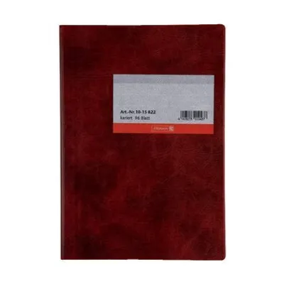 Obrázok produktu pre König & Ebhardt 8615242 Geschäftsbuch A5 kariert, 5 mm rot