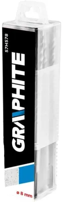 Immagine prodotto di Punta per calcestruzzo GRAPHITE SDS Plus, 8 x 160 mm, S4, quatro x 10 pz.