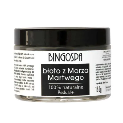 Image de BingoSpa Boue de la mer morte pour l'acné et la séborrhée Redual+, 150g