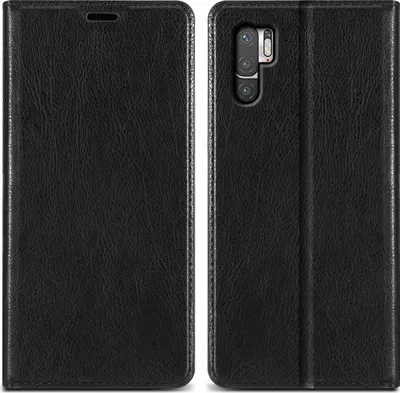 Obrázek produktu pro Cadorabo Case for Xiaomi RedMi NOTE 10 PRO Protective Case in Black Pouzdro na mobilní telefon s magnetickým zavíráním