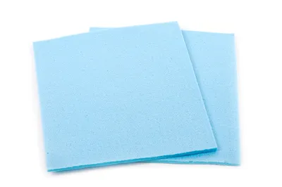 Produktbild von Hypafol Schwamm-Spültücher Blau | 10er Pack | 18 x 20 cm | saugstark & strapazierfähig | Reinigungstücher für Küche & Haushalt