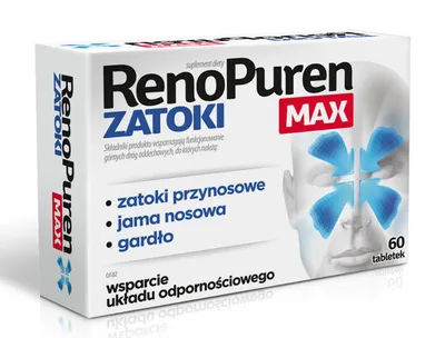 Produktbild von Renopuren Sinuses Max 60 Tabletten Immunität