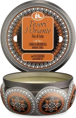 Produktbild von Tesori d'Oriente Lotusblüte / Fior di Loto Duftkerze 200 g