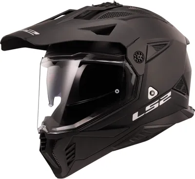 Obrázok produktu pre LS2 MX702 Pioneer II Solid motokrosová prilba, čierna matná, XL (61/62)