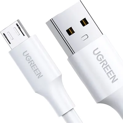 Image de UGREEN Câble Micro USB vers USB-A 1m Blanc KP35181