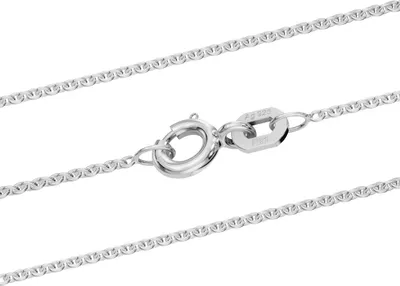 Produktbild von Silberkette Ankerkette Länge 50cm - Breite 1,1mm - 925 Silber