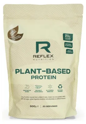 Produktbild von Reflex Nutrition Plant Protein (600g) Cacao & Caramel - Eiweiße - Veganes Eiweiß