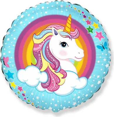 Obrázek produktu pro Fóliový balónek Jednorožec - Unicorn - 45 cm