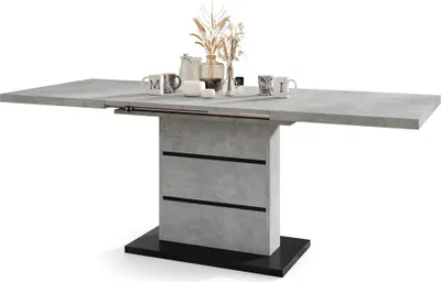 Produktbild von All4All Couchtisch Pino , Wohnzimmertisch , Kaffeetisch , Tisch mit Einlegeplatten , Satztisch , Metallgestell , Coffee Table , 120x80cm , Hellbeton + Schwarz
