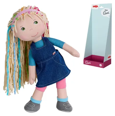 Image de Poupée en tissu HABA, poupée câline Auri 2013359001