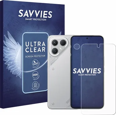 Produktbild von 18x Für Tecno Pova 7 Pro (Display+Kamera) Schutzfolie Savvies Displayschutz Display Schutz Folie Klar Transparent